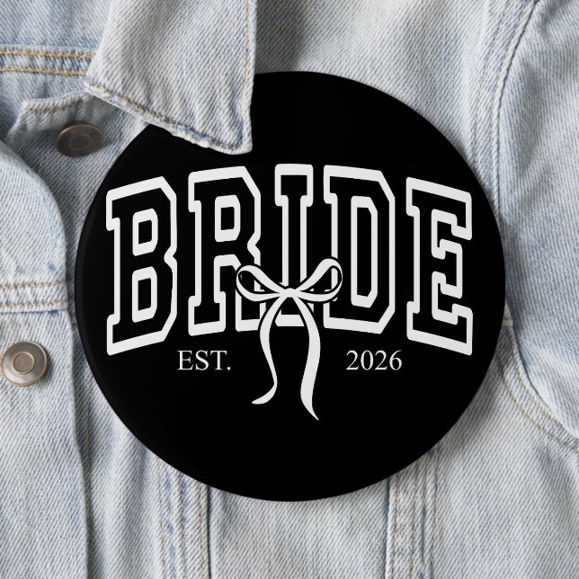 Braut Est 2026 Button (Beispiel)