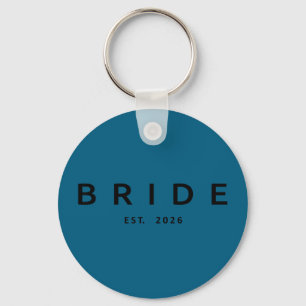 Braut est 2026 Hochzeit Brautparty Junggesellinnen Schlüsselanhänger