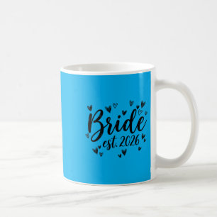 Braut Est 2026 Hochzeit Frischvermählte Braut Bräu Kaffeetasse