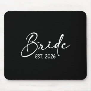 Braut est 2026 passende Braut Bräutigam fertig mac Mousepad