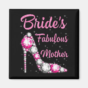Braut fantastische Mutter glückliche Hochzeit heir Magnet