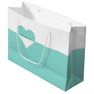 Braut & Firma für immer Ihr & Me Duschkabine Party Große Geschenktüte