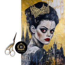 Braut Frankensteins Dekoupage Tissue Paper