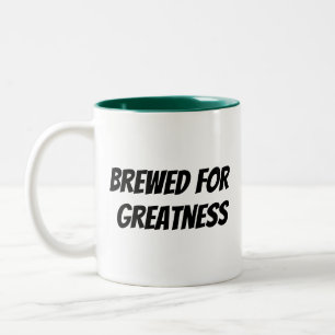 "Braut für Größe" Zweifarbige Tasse