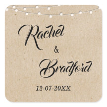 Braut für Hochzeitsaitenlicht Rustikale Feier