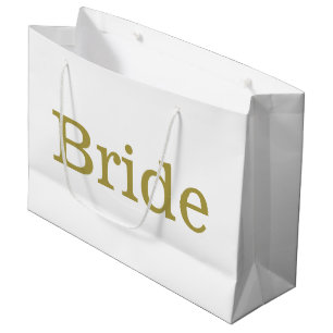 Braut große Geschenktasche Geschenktüte