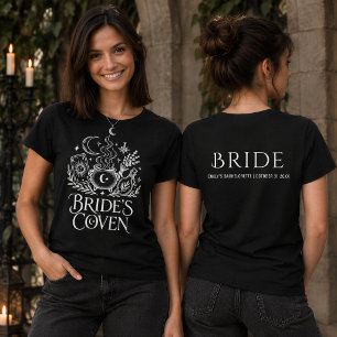 Braut Hexen Bachelorette Schwarz T-Shirt
