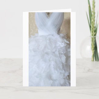 Braut/Hochzeit Karte