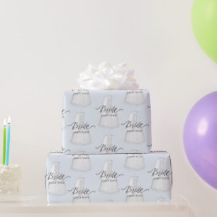 Braut Hochzeit Vintages Kleid Personalisiertes Ges Geschenkpapier