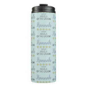 Braut & Hochzeitsgesellschaft 5-Sterne-Abuela des Thermosbecher