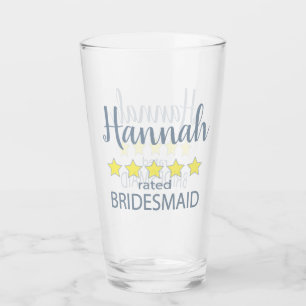 Braut & Hochzeitsgesellschaft 5 Sterne Brautjungfe Glas
