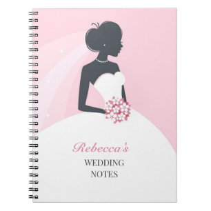Braut-HochzeitsNotebook Notizblock