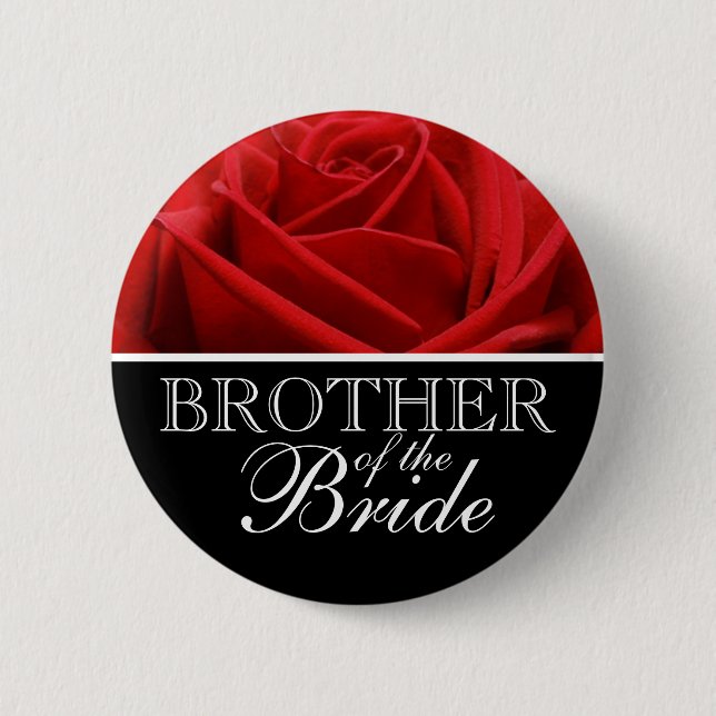 Braut Hochzeitsstipendiaten Button (Vorderseite)