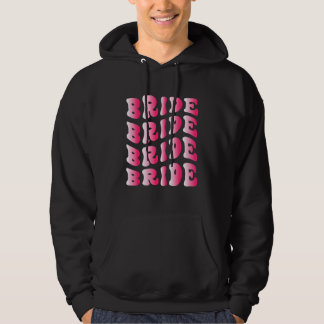 Braut Ich Heirate Crew Retro Junggesellinnenabschi Hoodie