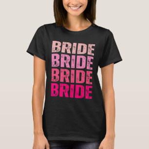 Braut Ich mache Crew Heiratet Rosa Junggesellinnen T-Shirt