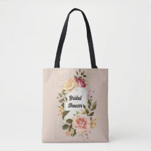 Braut in Blüte: Florale Tasche