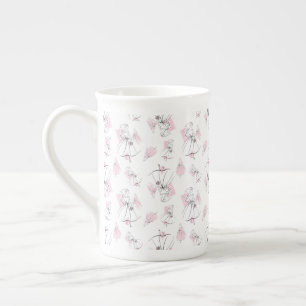 Braut in Rosa Fashion Group Multi-Tasse Bone China Prozellantasse