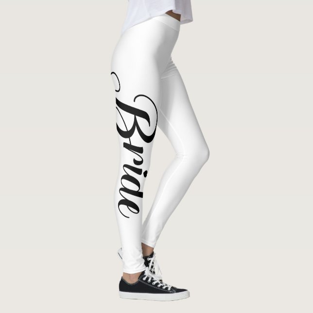 Braut-Junggeselinnen-Abschied elegant Leggings (Rechts)