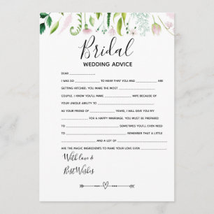 Braut kennt Brautdusche Einladung