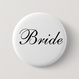 Braut-Knopf Button