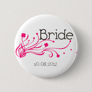 Braut-Knopf Button