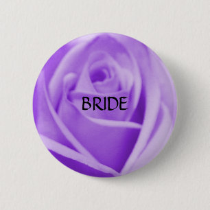 BRAUT - Lavendel-Rosenknopf Button