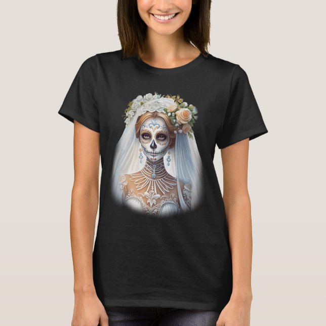 Braut lebt toter Horror T-Shirt (Vorderseite)