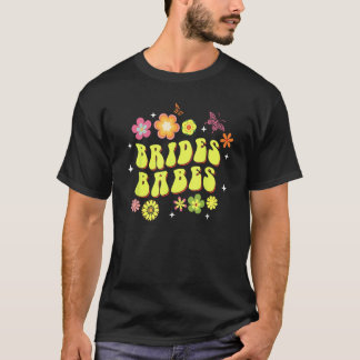 Braut Mädchen Brautjungfern Groovy Junggesellinnen T-Shirt