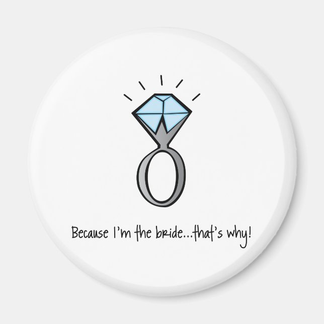 Braut Magnet (Vorne)