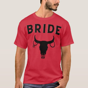 Braut mit Hörnern und Ring, Western Braut , Tee Br