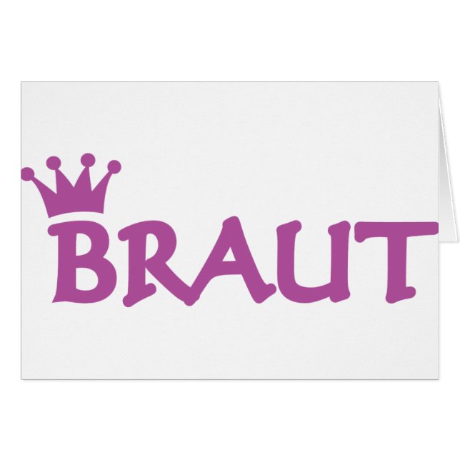 Braut mit Kronenikone (Vorderseite (Horizontal))