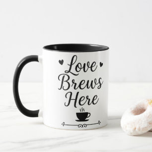 Braut mit Liebe Tasse
