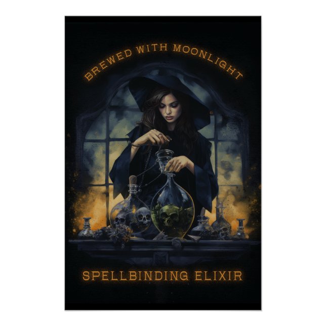 Braut mit Mondlicht-Zauberhexen Poster (Vorderseite)