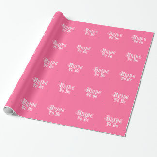 Braut mit Schleier, Extravaganter Weißart Geschenkpapier