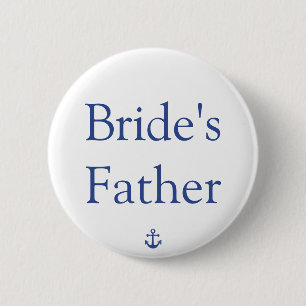 Braut-Nautische Hochzeitsknöpfe Button
