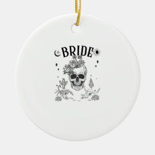 Braut oder Die bis zum Tod tun uns Party Gothic Ba Keramik Ornament