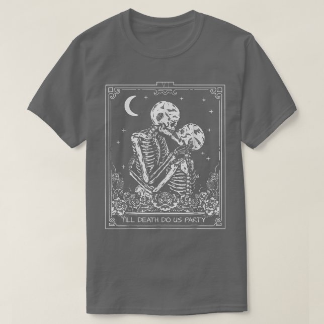 Braut oder Die bis zum Tod tun uns Party Teil T- T-Shirt (Design vorne)