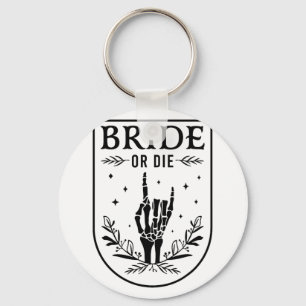 Braut oder Die Hochzeitstich Junggeselinnen-Abschi Schlüsselanhänger