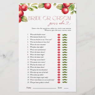 Braut oder Groom Ratgeber, die Apple Brautparty