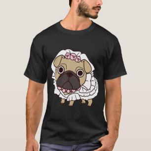 Braut Pug T-Shirt