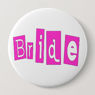 Braut-Rosa Button