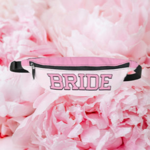 Braut – Rosa College-Schrift Junggesellinnenabschi Bauchtasche