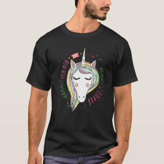 Braut sagt mit Einhorn-Party-Huhn-Party T-Shirt