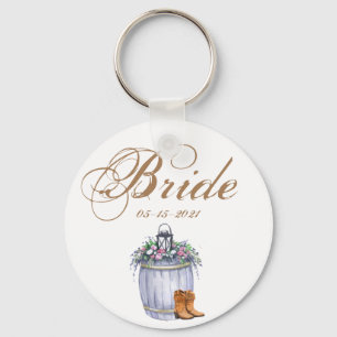 Braut Schlüsselanhänger Sommer Landhochzeit Rustik