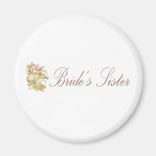 Braut-Schwester-Magnet Magnet