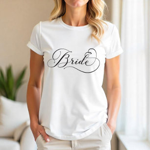 Braut Script Junggesellinnenabschied T-Shirt – Ele Tri-Blend Shirt