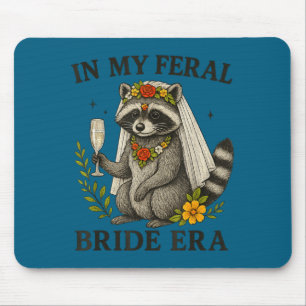 Braut-Shirt in verrückter Braut-Ära lustiger Jungg Mousepad