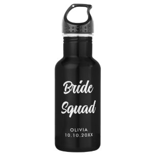 Braut-Squad-Junggesellinnen-Abschiedsparty-Braut-N Edelstahlflasche