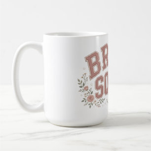 Braut-Squad Retro Collegial Brautparty-Design Kaffeetasse