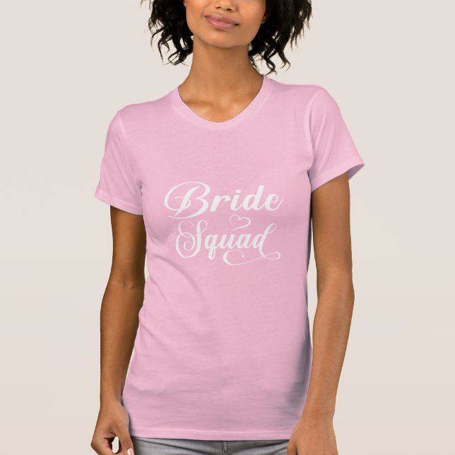 Braut-Squad-T-Shirt T-Shirt (Vorderseite)